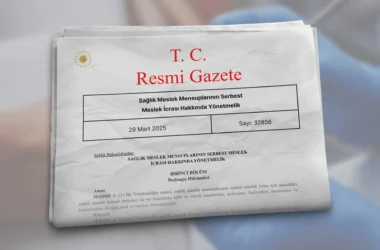 Sağlık Bakanlığı podologları kapsayan serbest meslek icrasına dair yönetmeliğini duyurdu